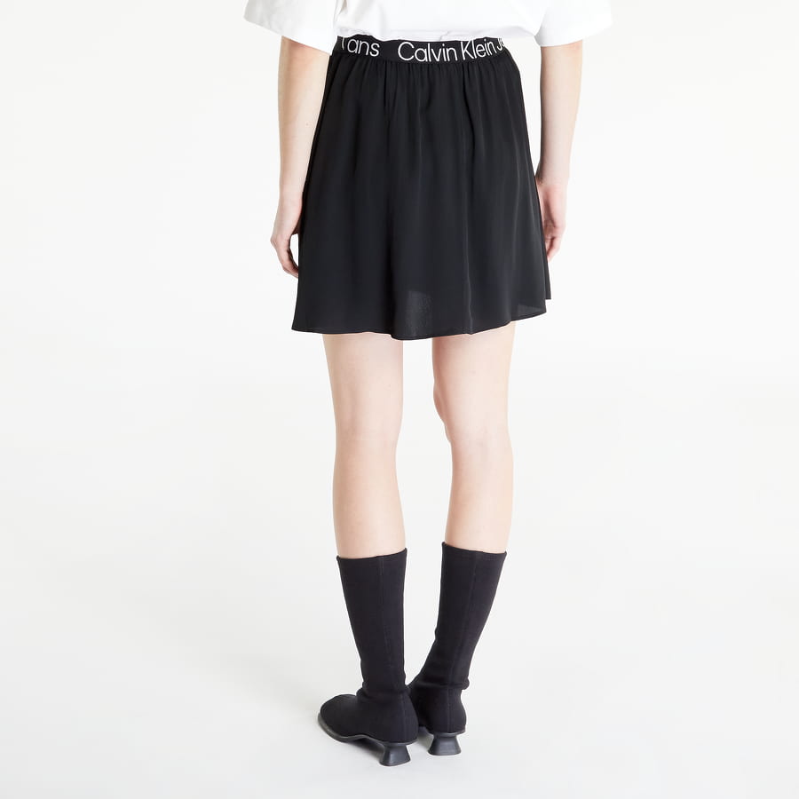 Sukňa CALVIN KLEIN Logo Elastic Mini Skirt Čierna | J20J221512 BEH, 1