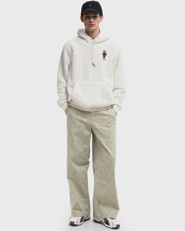 Mikina Polo by Ralph Lauren Polo Ralph Lauren Faux Fur Hoodie Biela | 710930550004, 2