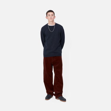 Sveter Carhartt WIP Crewneck Relaxed Fit Sweater Modrá | I033917_9, 2
