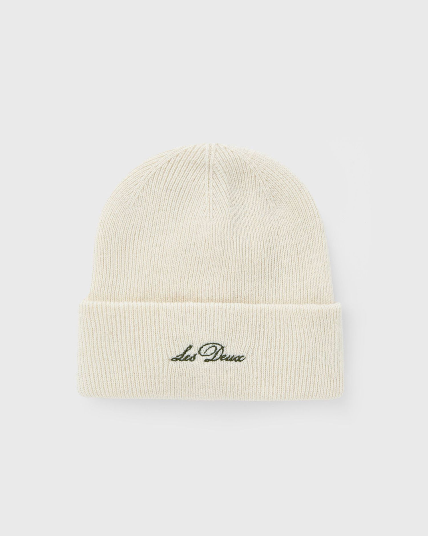 Kulicha Les Deux Wayne Embroidered Knit Beanie Biela | 1000673-215, 0