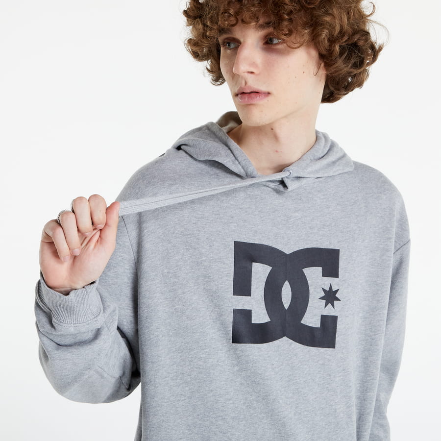 Mikina DC Star Hoodie Šedá | ADYSF03077-grey, 1