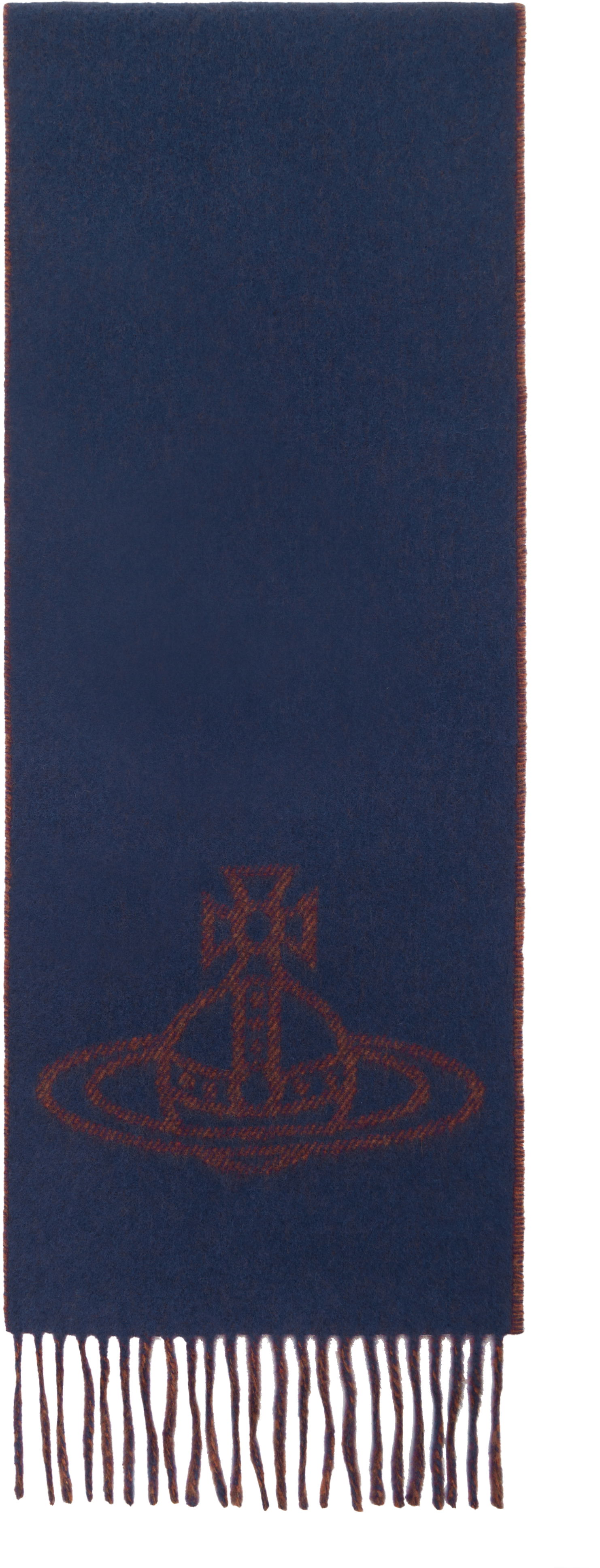 Šál Vivienne Westwood Single Orb Double Scarf Modrá | 81030006-W00ZH-, 0