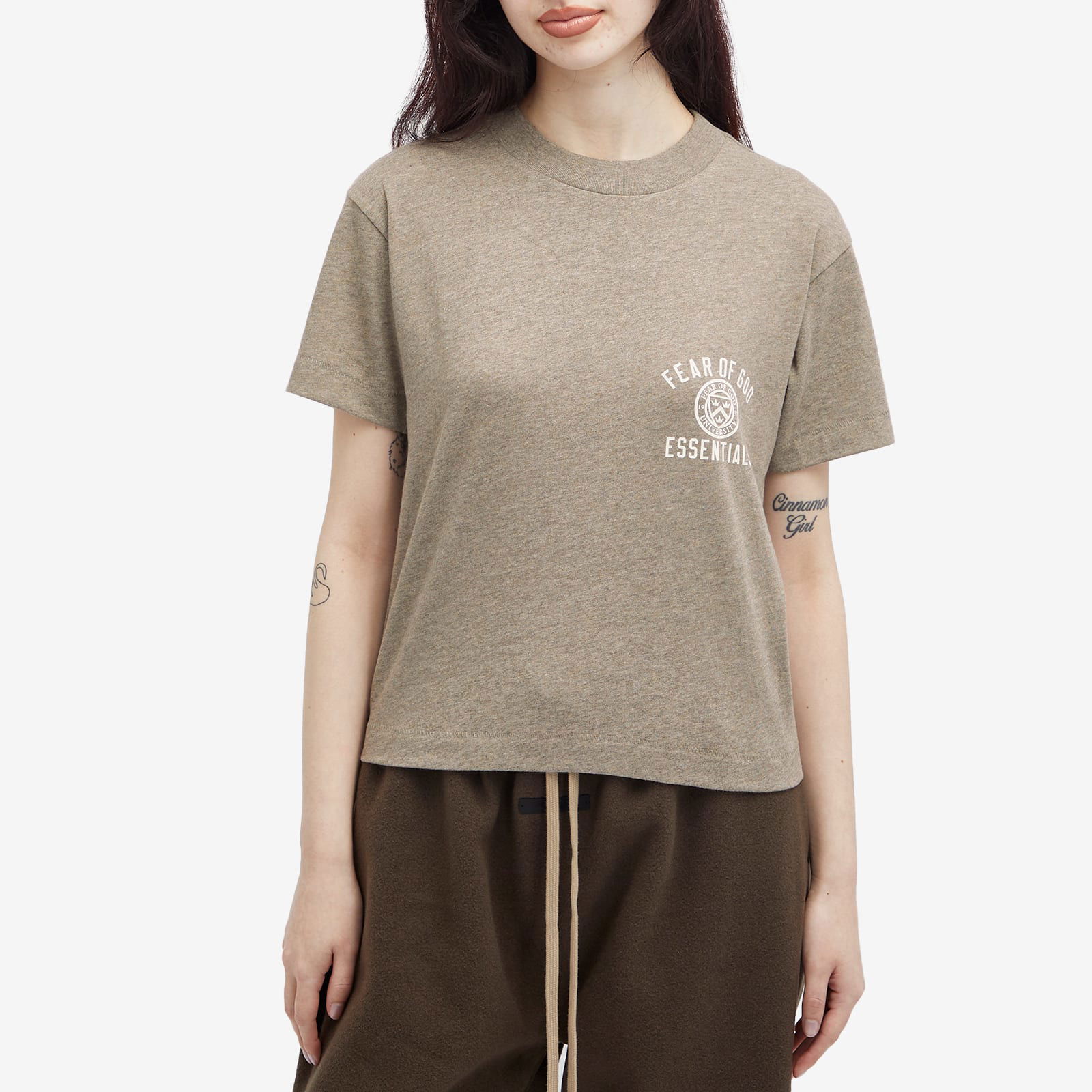 Fear Of God Essentials Tri-Blend Crew T-Shirt