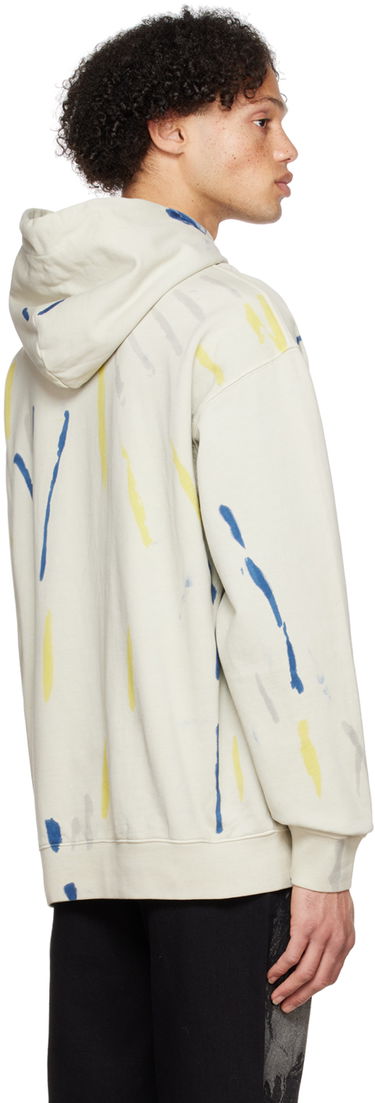 Mikina Feng Chen Wang Feng Chen Wang Tie-Dye Hoodie Biela | FMF14HD06W, 2