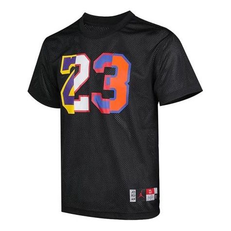 Dres Jordan Jordan 23 Print Mesh Short Sleeve T-Shirt Čierna | AV0117-010, 0