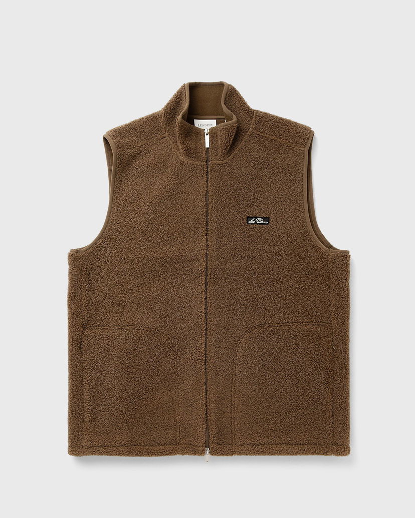 Vesta Les Deux Creed Teddy Vest Hnedá | 1000398-826