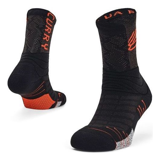 Ponožky Under Armour Curry Playmaker Crew Socks Čierna | 1358779-002, 0