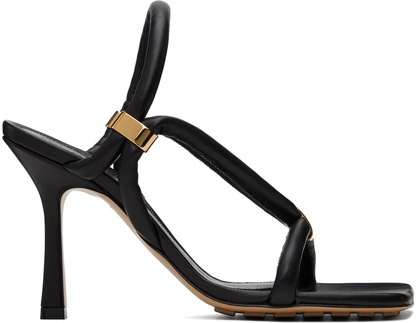 Tenisky a topánky Bottega Veneta Stretch Strap Sandals "Black" Čierna | 729745 V2O20, 0