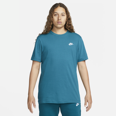 Tričko Nike Sportswear Club Tyrkysová | AR4997-381, 0