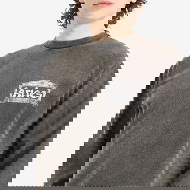 Tričko Aries Aged Ancient Temple Graphic Long Sleeve T-Shirt, Size Large Šedá | AR60141-BLK, 5