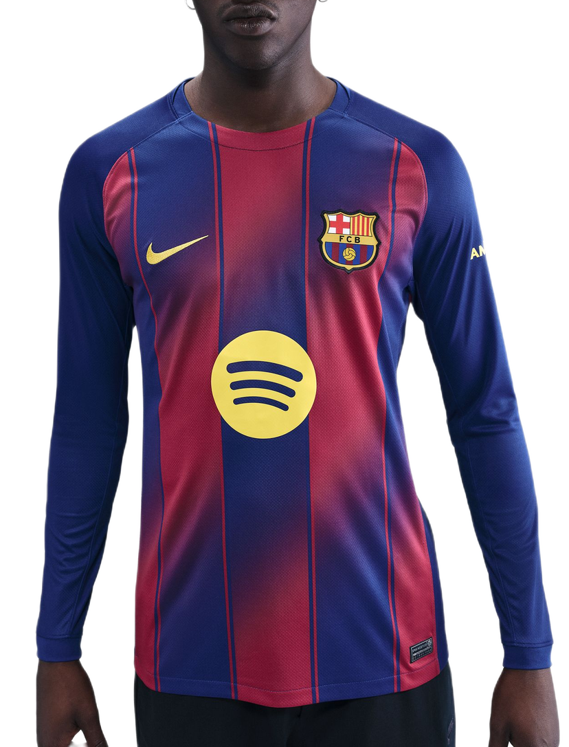 Dres Nike FCB Nike Long Sleeve Jersey Modrá | hj4611-456