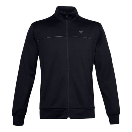 Mikina Under Armour Project Rock Men's Full Zip Jacket Čierna | 1357199-001, 0