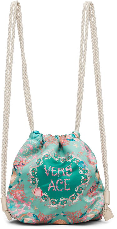 Batoh Versace Versace Underwater Barocco Bucket Backpack Zelené | 1020953_1A15257, 0