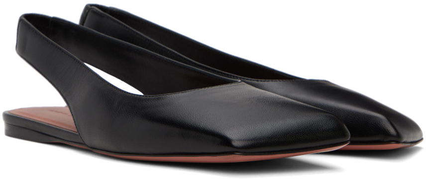 Amina Muaddi Ane Slingback Ballerina Flats