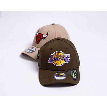Šiltovka New Era 9FORTY NBA Repreve Los Angeles Lakers Walnut / Purple One Size Hnedá | 60435234, 2