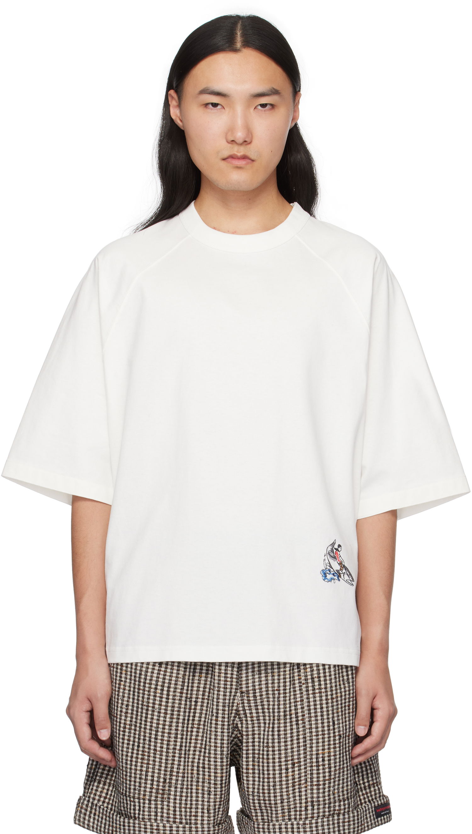 Tričko Bottega Veneta Veneta Soft Jersey T-Shirt Biela | 817516V4XI09071, 0