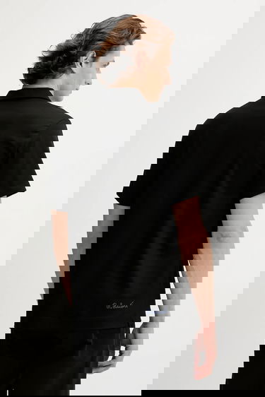 Polo tričko Lacoste Cotton Polo Shirt Čierna | DH5928, 2