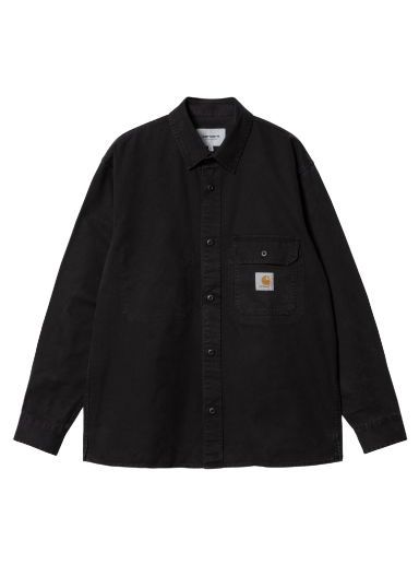 Bunda Carhartt WIP Reno Shirt Jacket "Black garment dyed" Čierna | I031447_89_GD