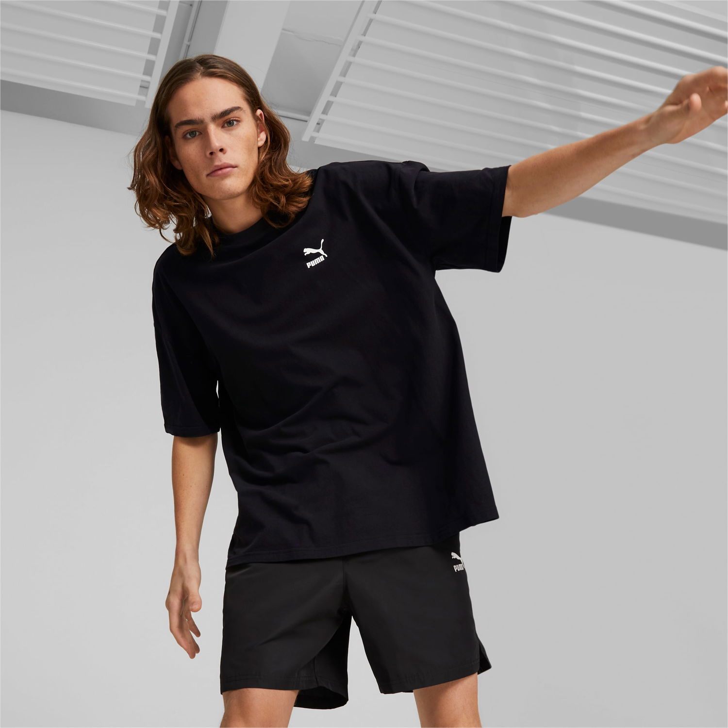 Tričko Puma Classics Oversized T-Shirt Čierna | 538070_01, 1