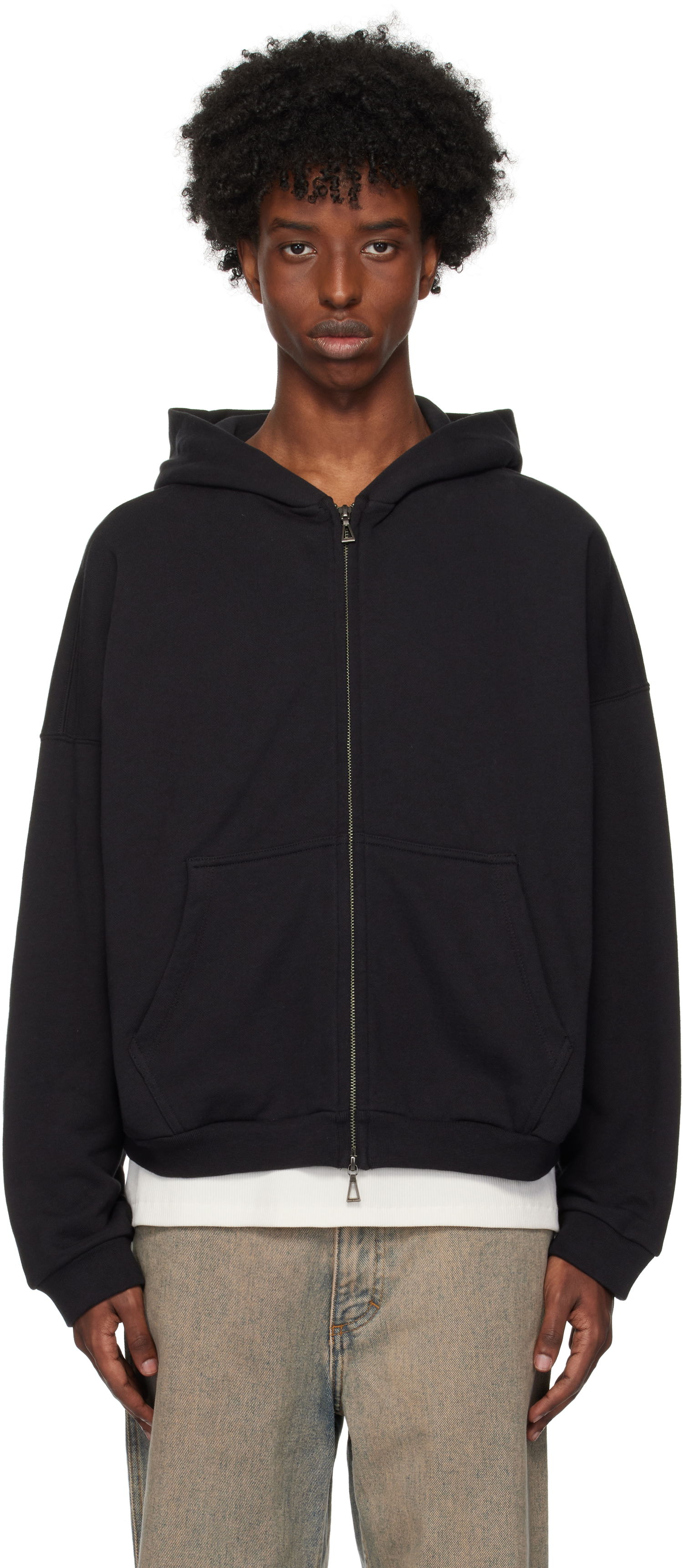 Mikina John Elliott Frances Full Zip Hoodie Čierna | B290B4210U, 0