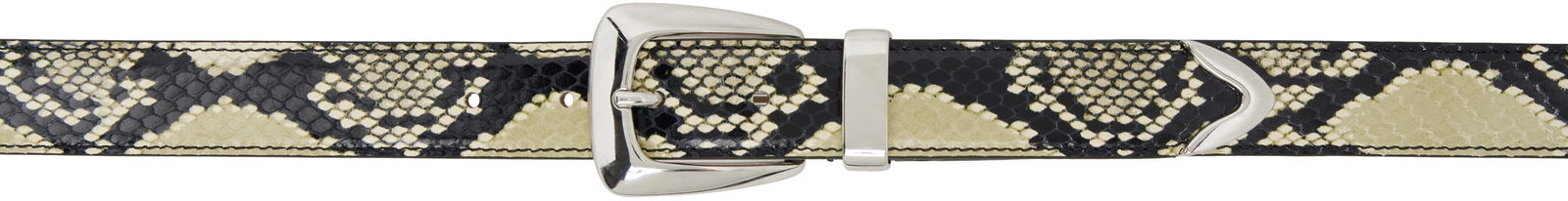 Khaite Benny Snakeskin Belt
