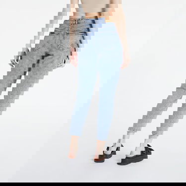 Džínsy Noisy May NMKATY High Waisted Mom Jeans Modrá | 27019283, 1