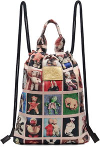Vivienne Westwood Teddies Pippa Canvas Drawstring Backpack