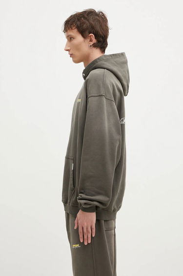 Mikina Represent Clo Represent Patron Of The Club Hoodie Zelené | MLM4270.16, 1
