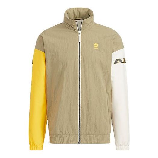 Vetrovka adidas Originals Neo Contrasting Colors Sports Jacket Béžová | HD4640