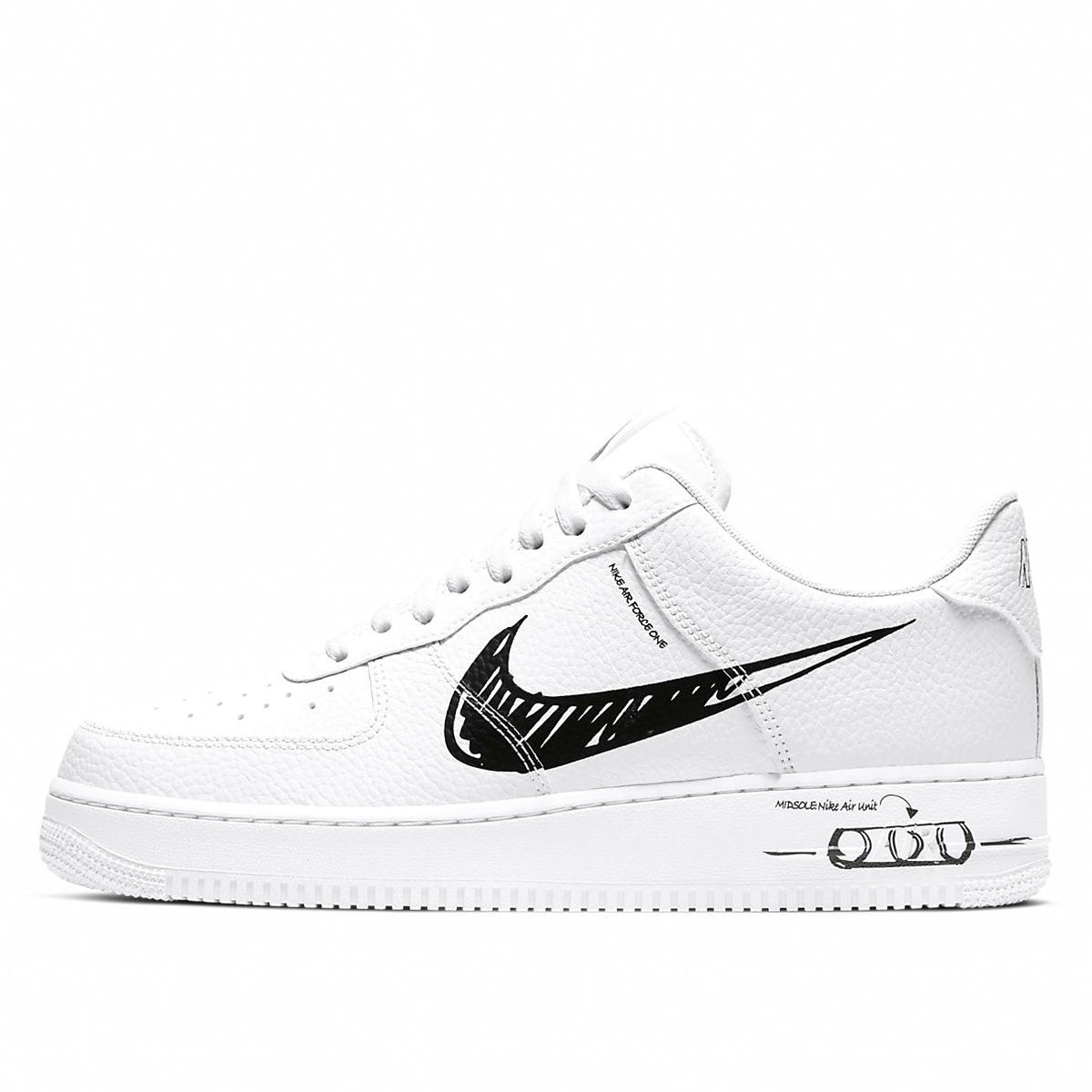 Air Force 1 Low "Sketch - Black"