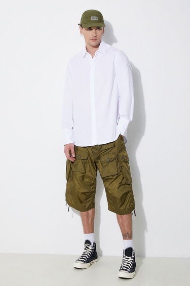 Šortky Engineered Garments Engineered Garments FA Cargo Shorts Zelené | OR276.DZ027, 1