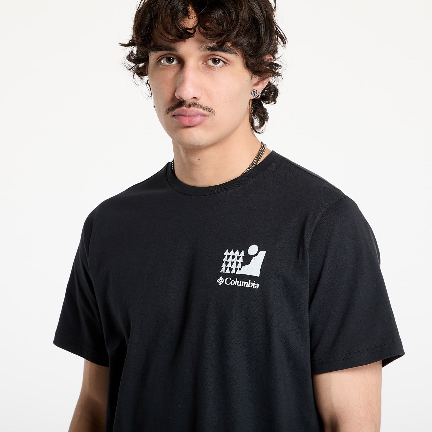 Tričko Columbia Columbia Explorers Canyon™ Back Short Sleeve T-Shirt Čierna | 2036451002, 1