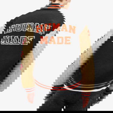 Bomber bunda Human Made Human Made Varsity Jacket Čierna | HM28JK016-BK, 3