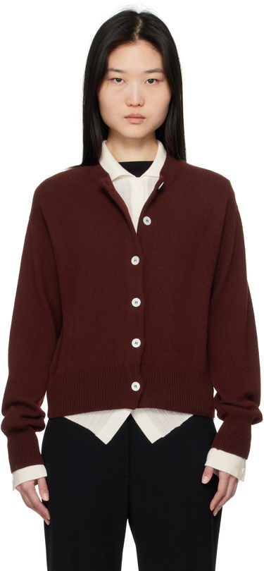 Sveter &Daughter &Daughter Ada Crewneck Cardigan Vínová | HKN03904, 0