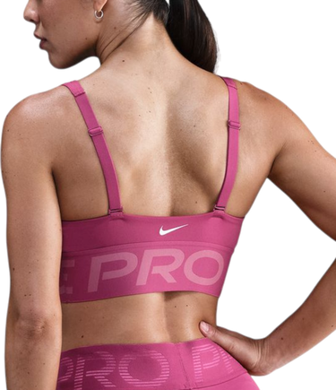 Podprsenka Nike Pro Indy Plunge Medium Support Sports Bra Ružová | hf7324-634, 1