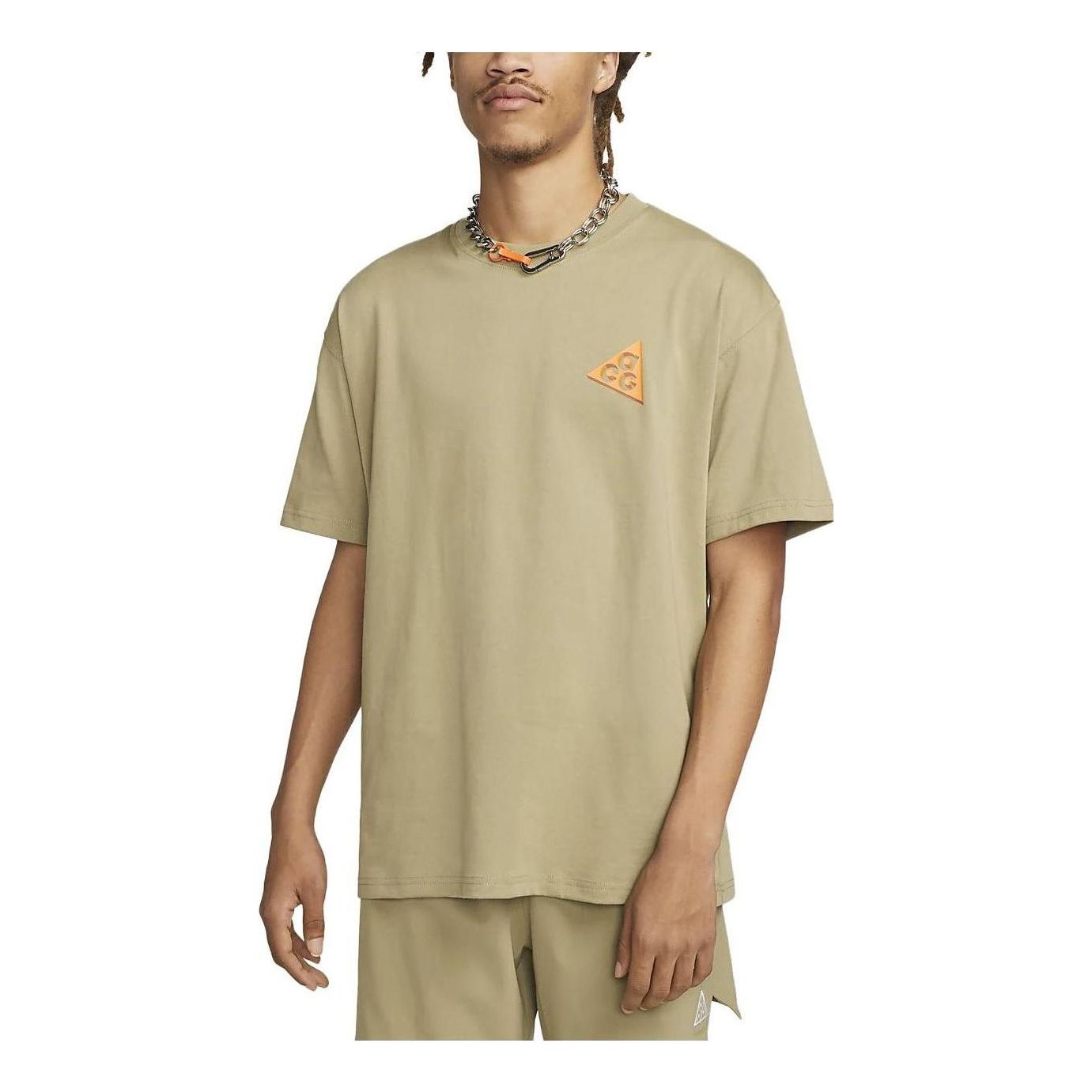 Tričko Nike ACG ACG Vortex T-Shirt Béžová | FB8126-276, 0