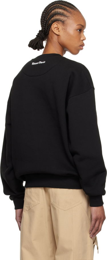 Sveter KENZO Kenzo Paris VERDY Edition Embroidered Oversized Sweatshirt Čierna | FF52SW1944MB, 2