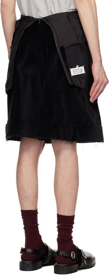 Šortky Maison Margiela Maison Margiela Multi-Wear Layered Shorts Čierna | S51MU0071 S53367, 2