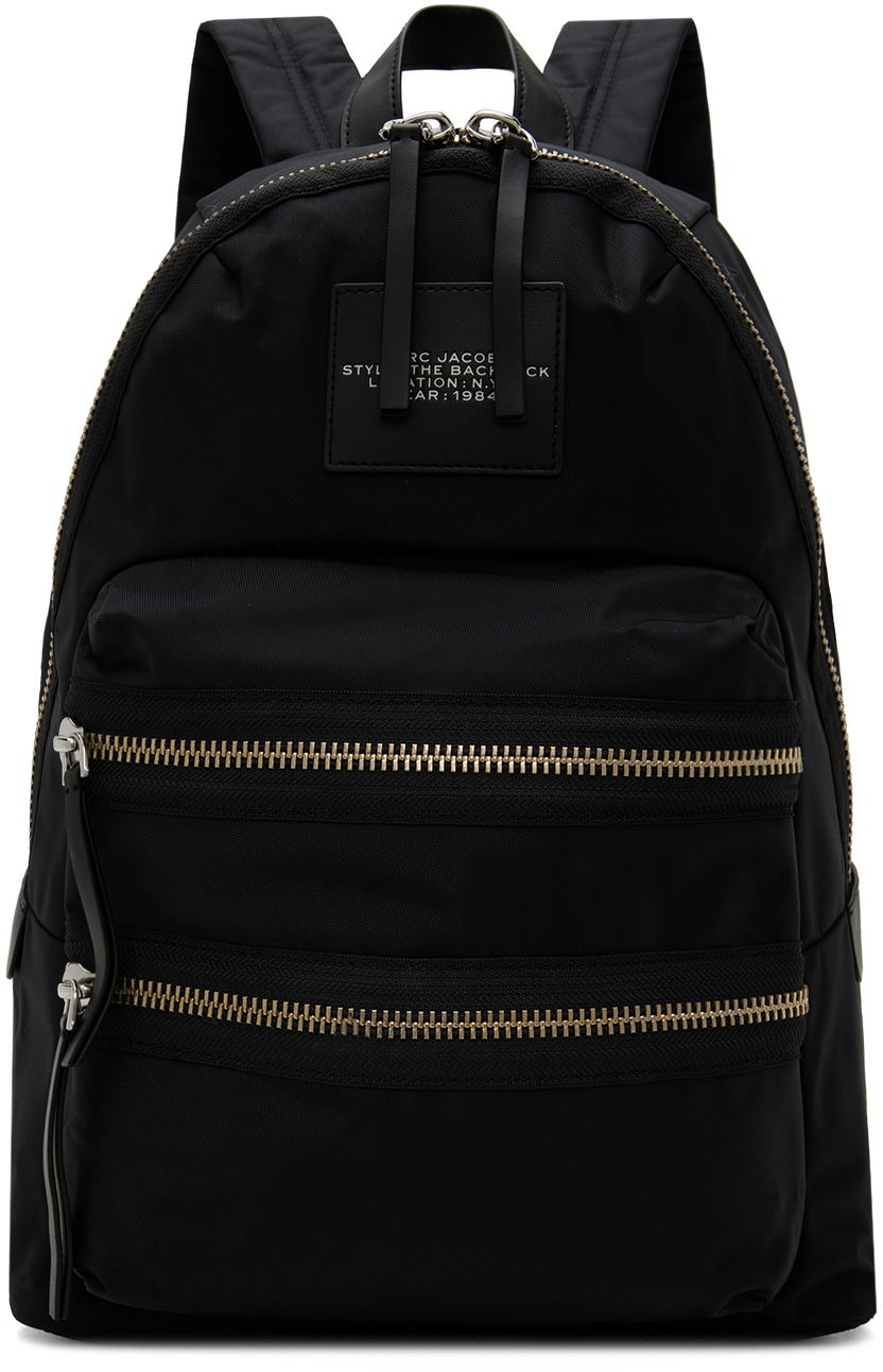 Batoh Marc Jacobs Marc Jacobs 'The Biker' Nylon Backpack Čierna | 2F3HBP028H02, 0