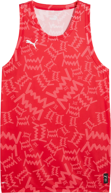 Dres Puma Teamjaws Graphic Jersey Tank Top Červená | 688203-03, 0