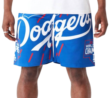 Šortky New Era LA Dodgers Script Graphic Shorts Modrá | 60502688-60502688, 0