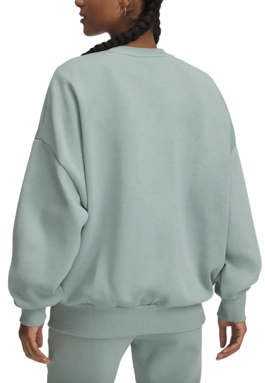Mikina Under Armour Under Armour Rival Fleece OS Crew Sweatshirt Zelené | 1386463-348, 1