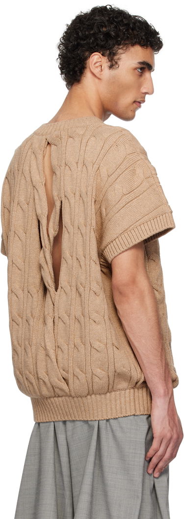 Sveter HED MAYNER Hed Mayner Knit Braids Sweater Hnedá | HMMA75072A-HA603, 2