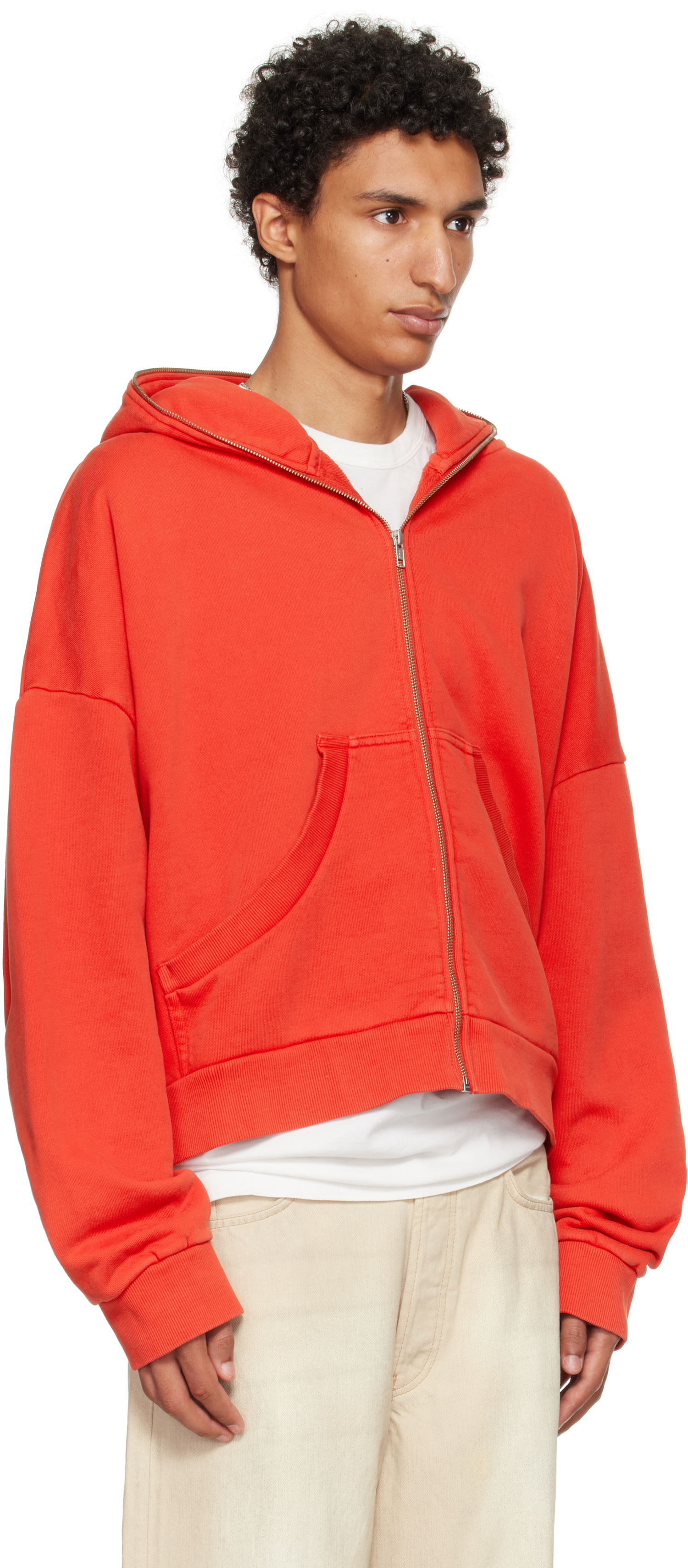 Mikina Entire Studios Entire Studios Eternal Zip Hoodie Červená | ES2202CH, 1