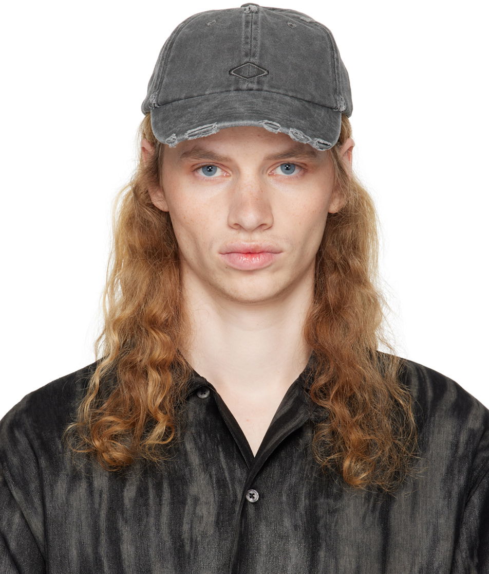 Šiltovka Han Kjøbenhavn Distressed Diamond Cap Čierna | A-134080, 0
