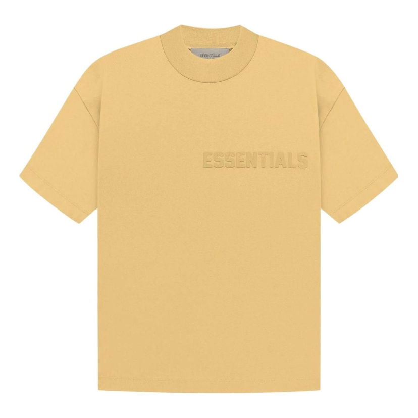 Tričko Fear of God Fear of God Essentials SS23 T-Shirt Žltá | FOG-SS23-236