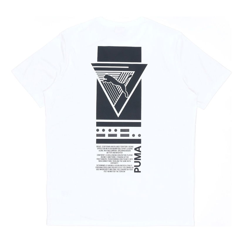 Tričko Puma Graphic Epoch Tee Biela | 579120-02