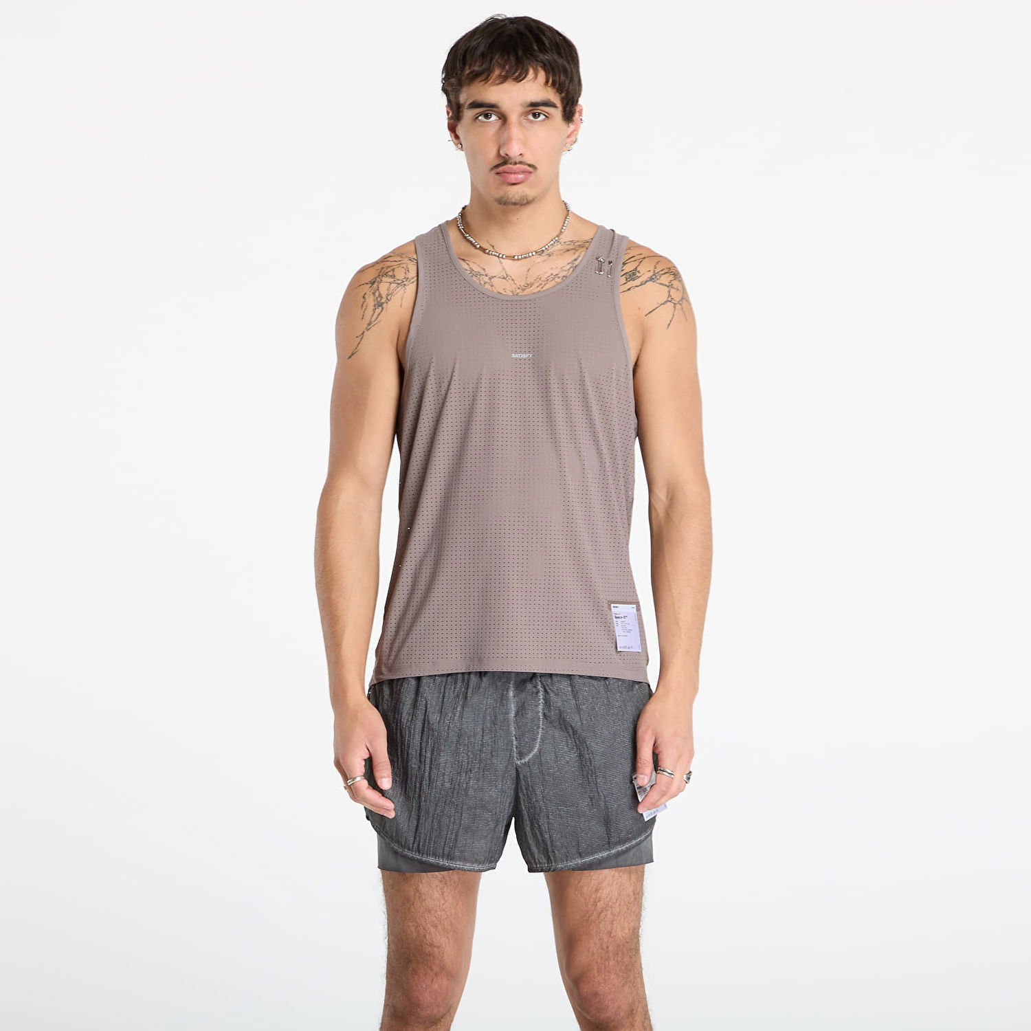 Tielko Satisfy Satisfy Space-O Singlet Šedá | 11004-91001, 0