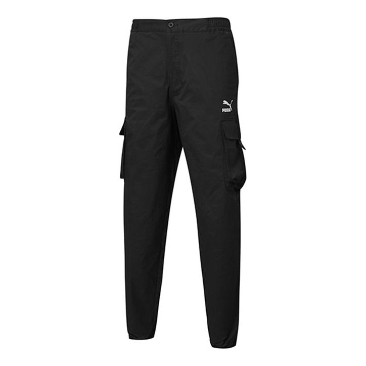 Cargo nohavice Puma Outdoor Adventure Cargo Logo Pants Čierna | 532189-01