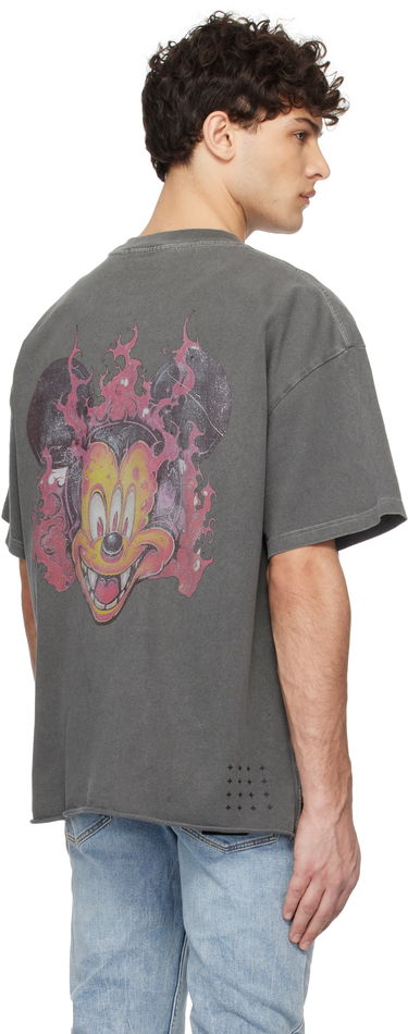 Tričko Ksubi Ksubi Fuego Ekcess T-Shirt Šedá | MPS25TE026, 2